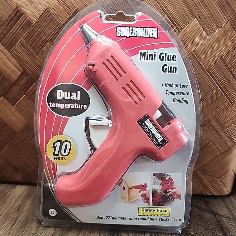 Surebonder Dual Temperature High Low Bonding Mini‎ Glue Gun New in Package